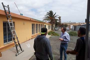 El Ayuntamiento dice que las obras del Centro de Alzhéimer van a buen ritmo (Foto TA)